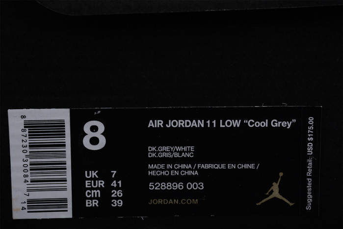 AIR JORDAN 11 RETRO LOW BG 